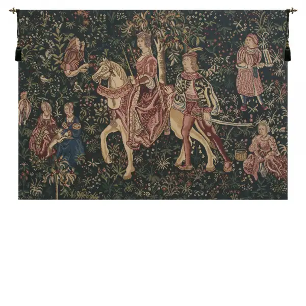 Noble Amazon Belgian Tapestry - 50 in. x 33 in. Cotton/Viscose/Polyester by Charlotte Home Furnishings