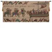Bayeux - Navigio I Belgian Tapestry - 69 in. x 30 in. Cotton/Viscose/Polyester by Charlotte Home Furnishings