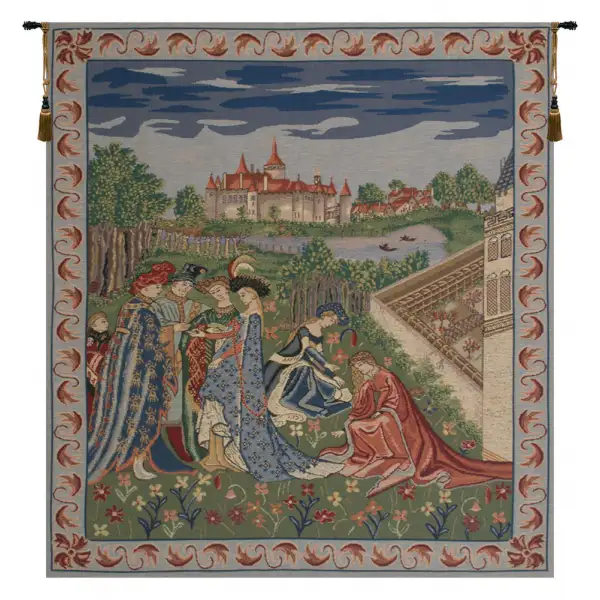 Duke De Berry Belgian Wall Tapestry