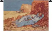 Repose of the Farmer European Tapestry Wall Hanging