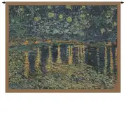 Van Gogh's Starry Night Over the Rhone Belgian Tapestry