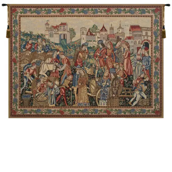 Wine Merchants Belgian Wall Tapestry