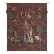 Touch, Lady and Unicorn Belgian Wall Tapestry