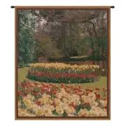 Keukenhof II, Mini European Tapestry Wall Hanging