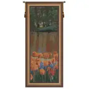 Keukenhof Portiere II Belgian Tapestry - 29 in. x 66 in. Cotton/Viscose/Polyester by Charlotte Home Furnishings