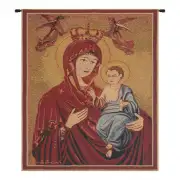 Madonna and Child II European Tapestry Wall Hanging