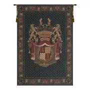 Royal Crest II Belgian Tapestry - 47 in. x 69 in. Cotton/Viscose/Polyester by Charlotte Home Furnishings