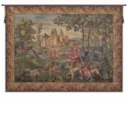 La Chasse  European Tapestry Wall Hanging