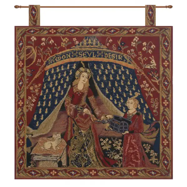 Seul Desire with Loops Belgian Wall Tapestry