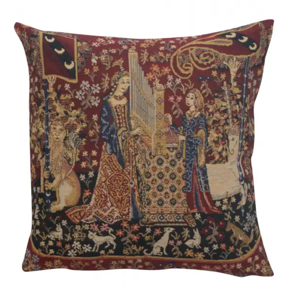 Hearing II Belgian Cushion Cover