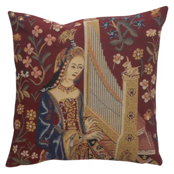 Hearing III Belgian Cushion Cover