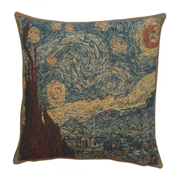 Stary Night Belgian Couch Pillow