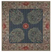 Tree of Life - Blue Belgian Tapestry Throw