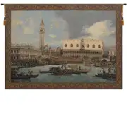 Bucintoro at the Dock Italian Tapestry