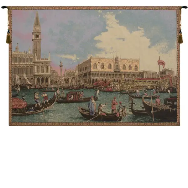 Bucintoro Venice Italian Wall Tapestry