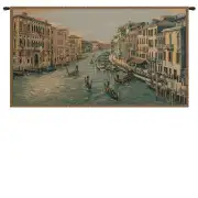 Grand Canal Italian Tapestry - 46 in. x 26 in. Cotton/Viscose/Polyester by Charlotte Home Furnishings