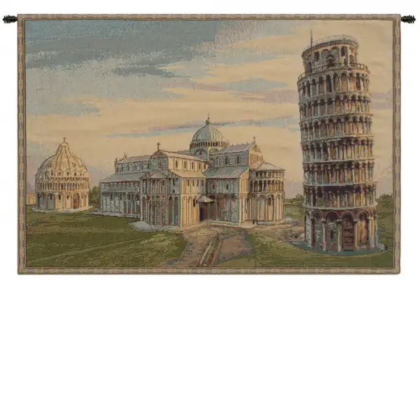 Torre duomo Battistero Italian Wall Tapestry