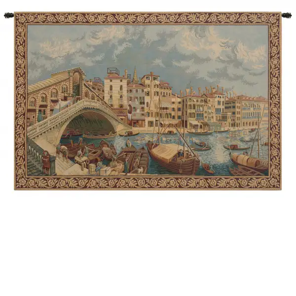 Ponte di Rialto Italian Wall Tapestry