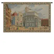 Duomo e Battistero Firenze Italian Tapestry Wall Hanging