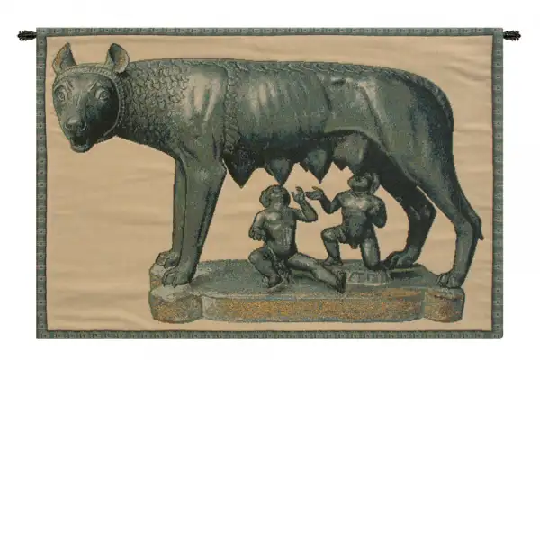 Lupa Capitolina Italian Wall Tapestry