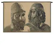 Bronzi Di Riace Italian Tapestry - 19 in. x 12 in. Cotton/Viscose/Polyester by Alberto Passini