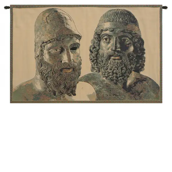 Bronzi di Riace Italian Wall Tapestry