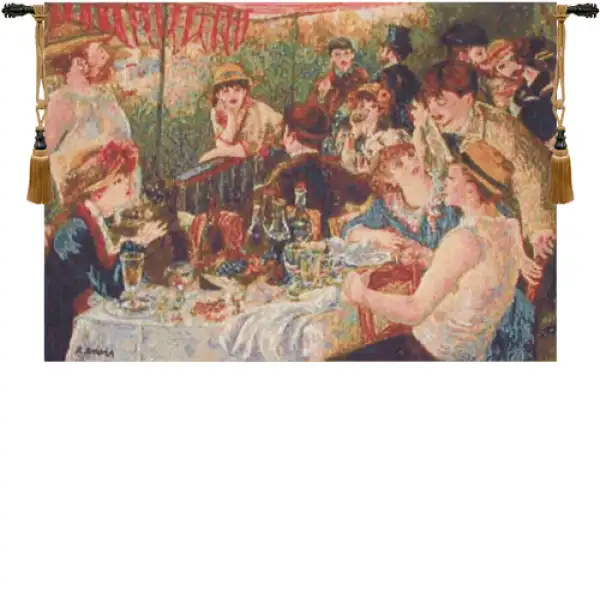 Luncheon Of The Boating Party Belgian Wall Tapestry