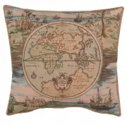 Map of the World Europe Asia Africa European Cushion Cover