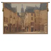 Sarlat Belgian Tapestry Wall Hanging - 19 in. x 13 in. Cotton/Viscose/Polyester by Charlotte Home Furnishings