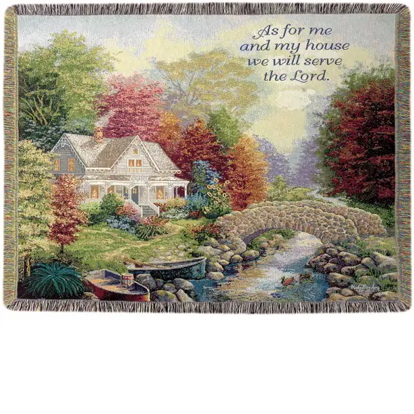 Autumn Tranquility Tapestry Throw