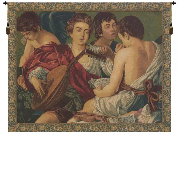 Concerto Caravaggio Italian Wall Tapestry