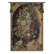 Large Flowers Piece  Italian Tapestry Wall Hanging