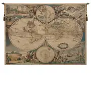 Planisfero Italian Tapestry Wall Hanging