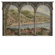 Como Lake Italian Tapestry - 54 in. x 39 in. Cotton/Viscose/Polyester by Alessia Cara
