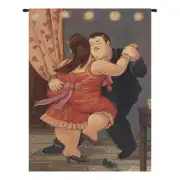 Botero Rosso Italian Wall Tapestry