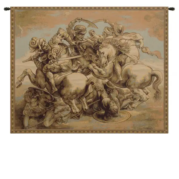 The Battle of Anghiari Italian Wall Tapestry