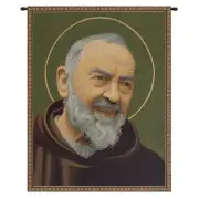 San Pio Father Pio III Italian Wall Tapestry