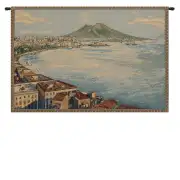 Gulf of Naples Italian Wall Tapestry