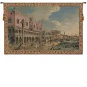 Riva Degli Schiavoni Small Italian Tapestry Wall Hanging