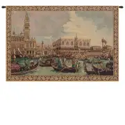 Bucintoro II Small Italian Tapestry Wall Hanging