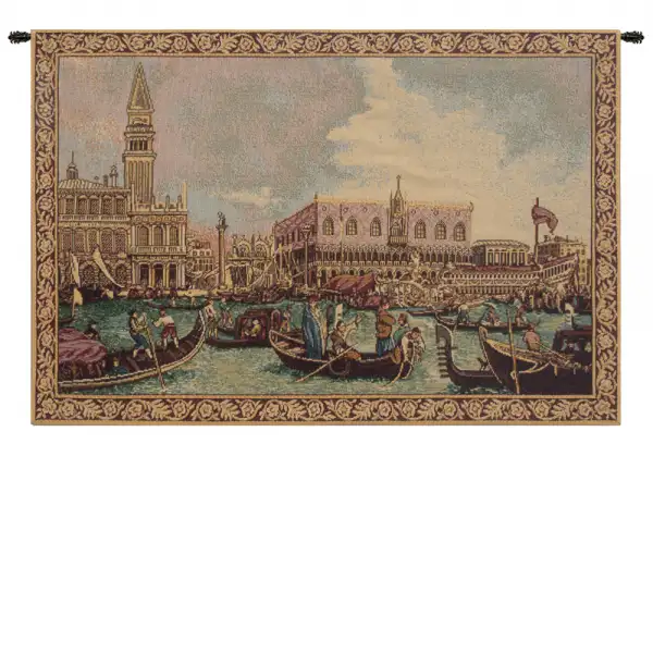 Bucintoro II Small Italian Tapestry Wall Hanging