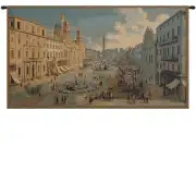 Navona Square Italian Wall Tapestry