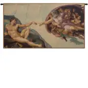 The Creation by Michelangelo Italian Wall Tapestry