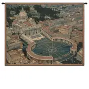 St. Peters Square Italian Tapestry - 54 in. x 38 in. Cotton/Viscose/Polyester by Alessia Cara