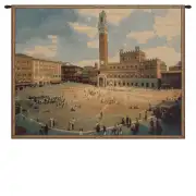 Siena Square Italian Tapestry - 54 in. x 38 in. Cotton/Viscose/Polyester by Alessia Cara