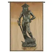 David by Donatello Italian Tapestry Wall Hanging