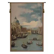 Saint Mary of Health and the Grand Canal Vertical Italian Wall Tapestry