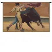 Bullfighter Torero Italian Tapestry Wall Hanging