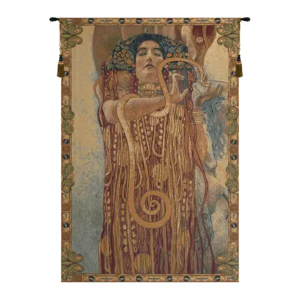 Hygeia by Klimt Italian Wall Tapestry