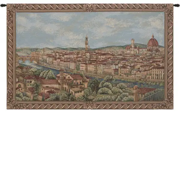 Florence European Tapestries - 41 in. x 25 in. Cotton/Polyester/Viscose by Charlotte Home Furnishings